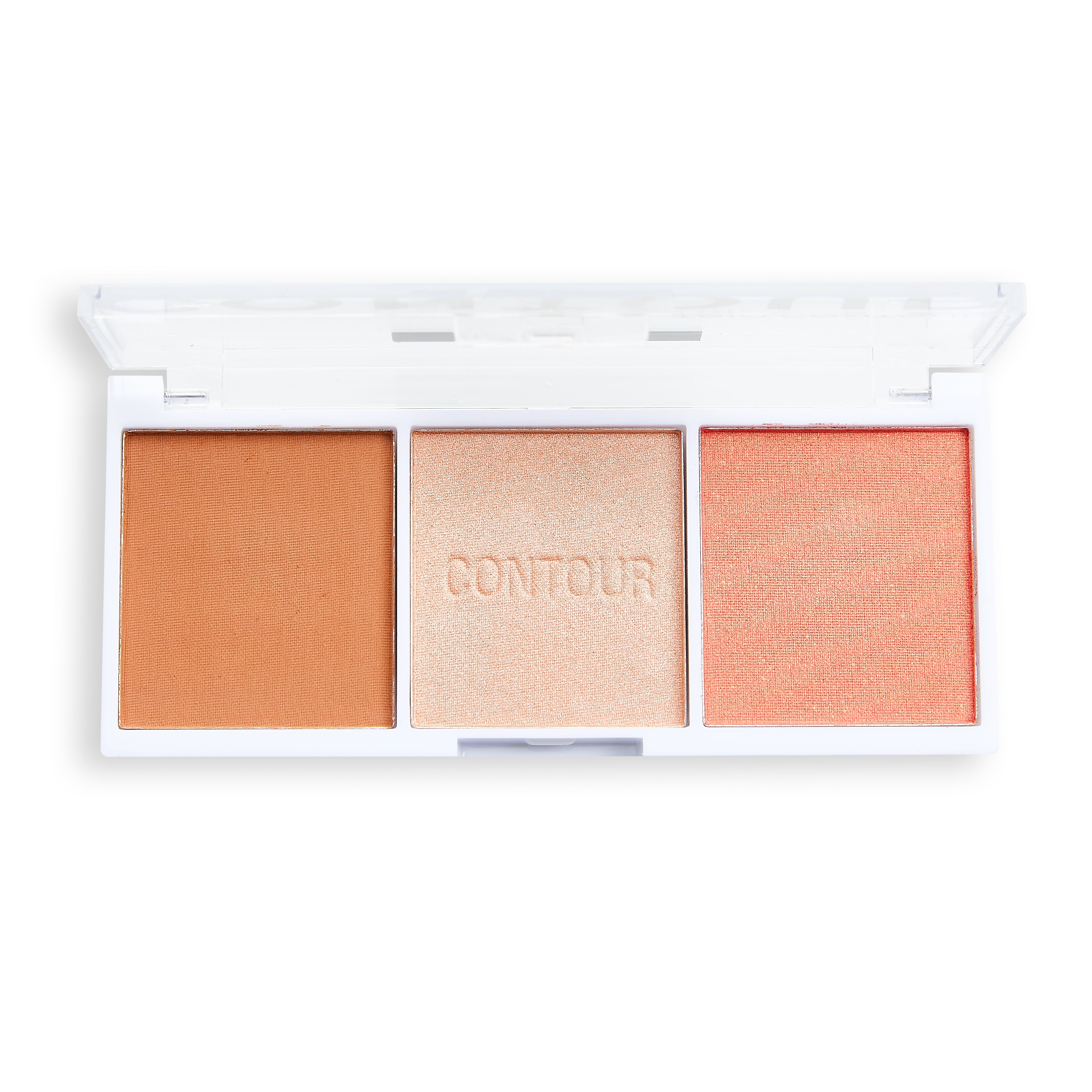 Relove by Revolution Color Play Contour Trio Palette Sugar