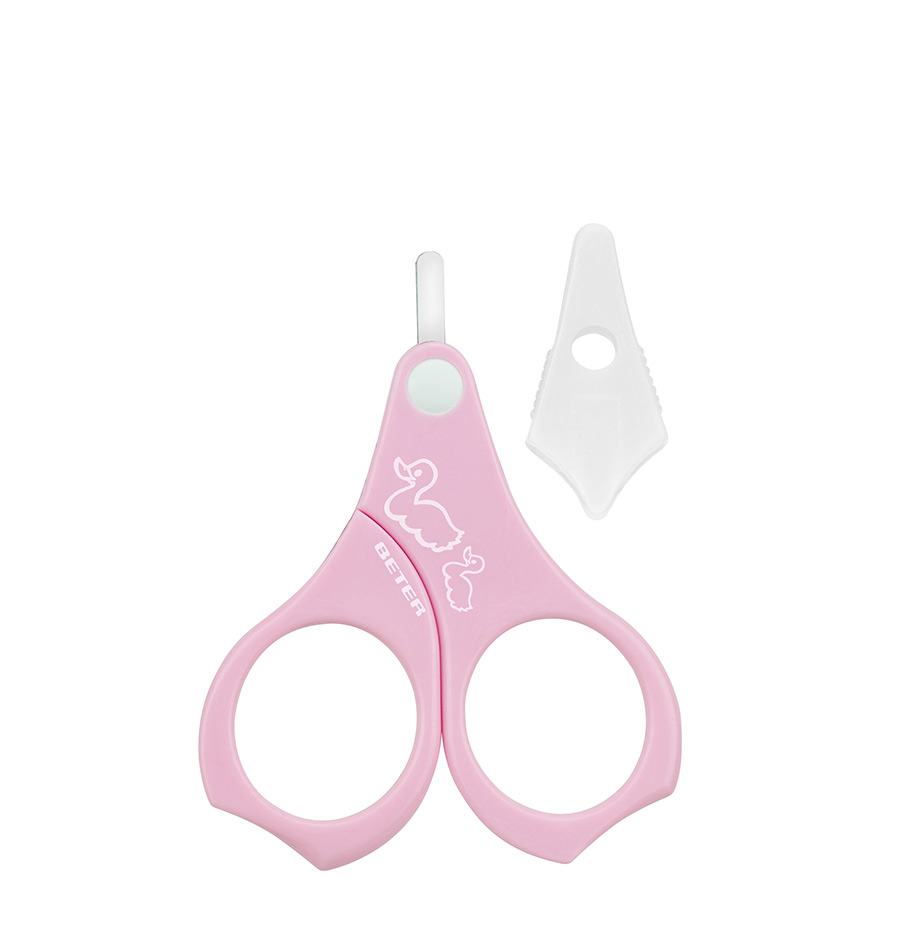 Special scissors for babies, blunt tip