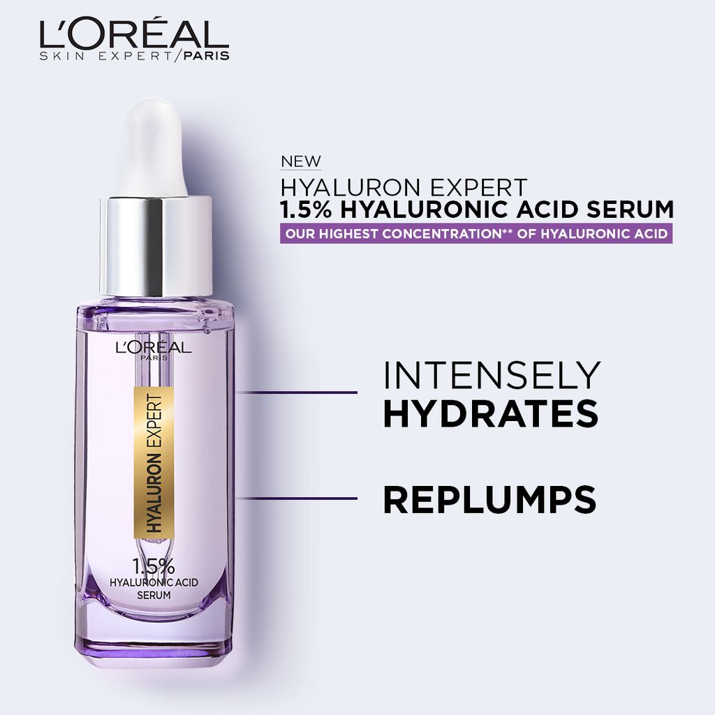 L'Oreal Paris Hyaluron Expert Serum with Hyaluronic Acid - 30 ml