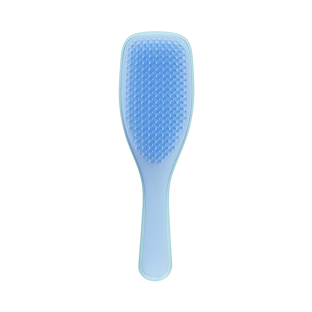 Wet Detangler hairbrush -denim blue